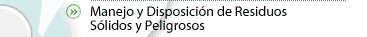 disposicion de residuos solidos y peligrosos