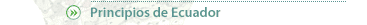 principios del ecuador