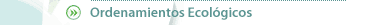 ordenamientos ecologicos